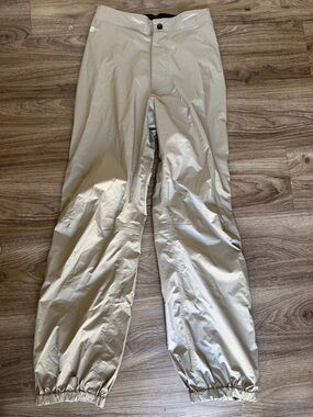 Patagonia Men's Shell Pants in Beige - Lightweight Water-Resistant Size: XS